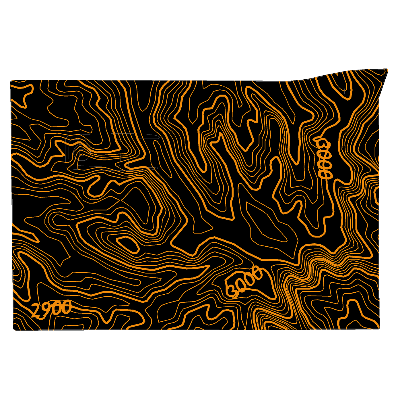 Topo Glovebox Overlay Kit (Printed Series) - 2021+ Bronco - Speedlogix