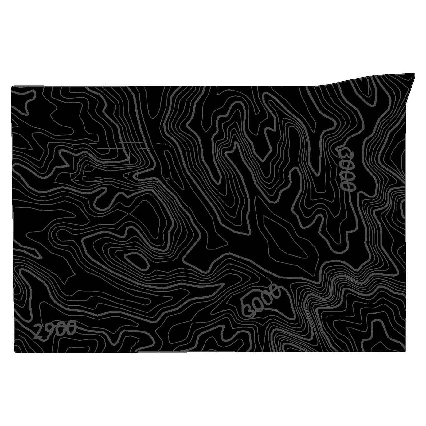 Topo Glovebox Overlay Kit (Printed Series) - 2021+ Bronco - Speedlogix