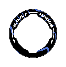 Topo GOAT Mode Overlays (Printed Series) - 2021+ Bronco - Speedlogix