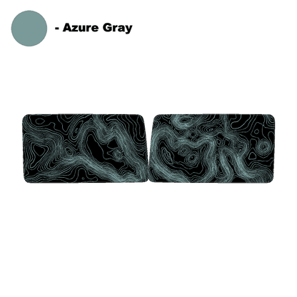 Topo Hardtop Side Window Overlays - 2021+ Bronco 4 Door - Speedlogix