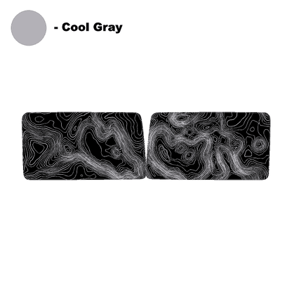 Topo Hardtop Side Window Overlays - 2021+ Bronco 4 Door - Speedlogix