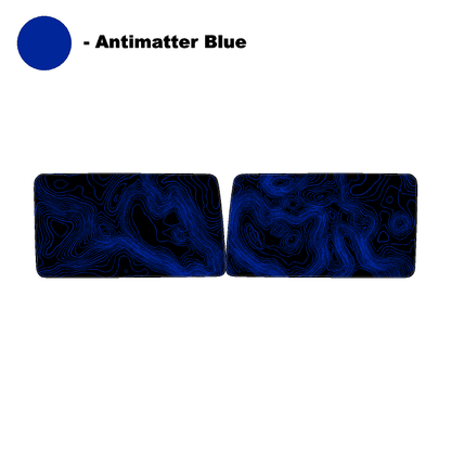 Topo Hardtop Side Window Overlays - 2021+ Bronco 4 Door - Speedlogix