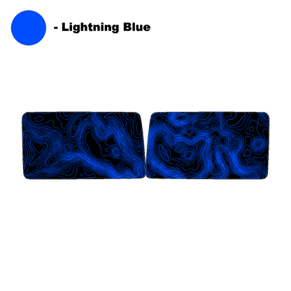 Topo Hardtop Side Window Overlays - 2021+ Bronco 4 Door - Speedlogix