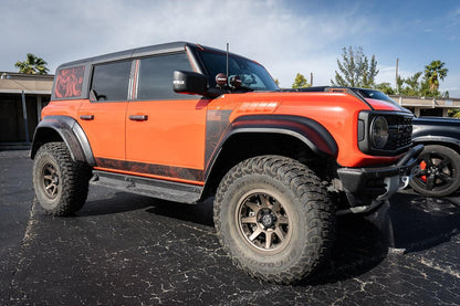 Topo Hardtop Side Window Overlays - 2021+ Bronco 4 Door - Speedlogix