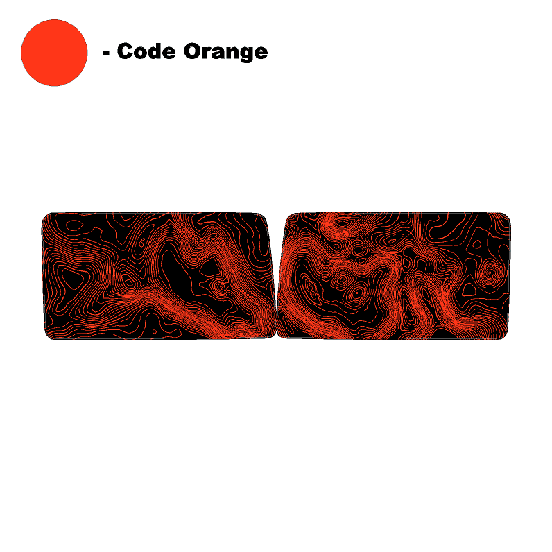 Topo Hardtop Side Window Overlays - 2021+ Bronco 4 Door - Speedlogix