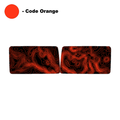 Topo Hardtop Side Window Overlays - 2021+ Bronco 4 Door - Speedlogix