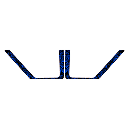 Topo Rear Door Net Trim Overlay Kit (Printed Series) - 2021+ Bronco - Speedlogix