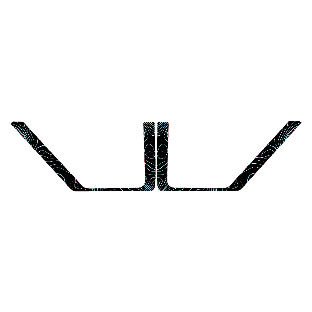 Topo Rear Door Net Trim Overlay Kit (Printed Series) - 2021+ Bronco - Speedlogix