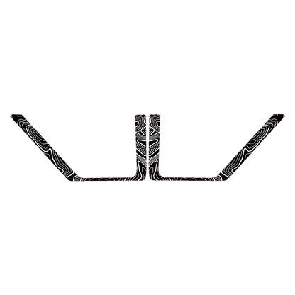 Topo Rear Door Net Trim Overlay Kit (Printed Series) - 2021+ Bronco - Speedlogix