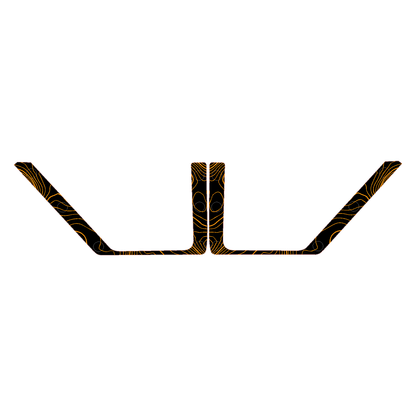 Topo Rear Door Net Trim Overlay Kit (Printed Series) - 2021+ Bronco - Speedlogix