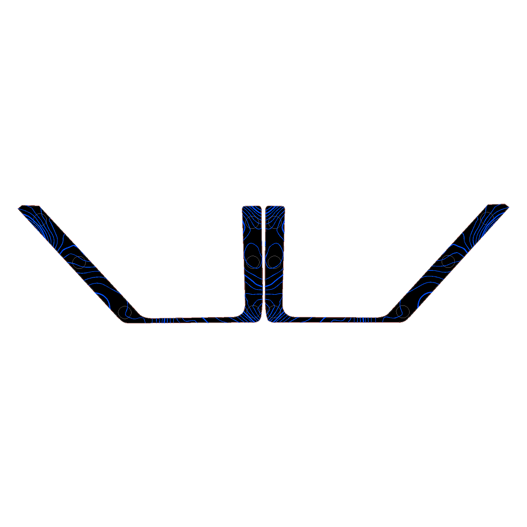 Topo Rear Door Net Trim Overlay Kit (Printed Series) - 2021+ Bronco - Speedlogix