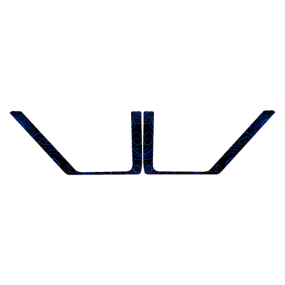 Topo Rear Door Net Trim Overlay Kit (Printed Series) - 2021+ Bronco - Speedlogix