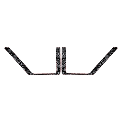 Topo Rear Door Net Trim Overlay Kit (Printed Series) - 2021+ Bronco - Speedlogix