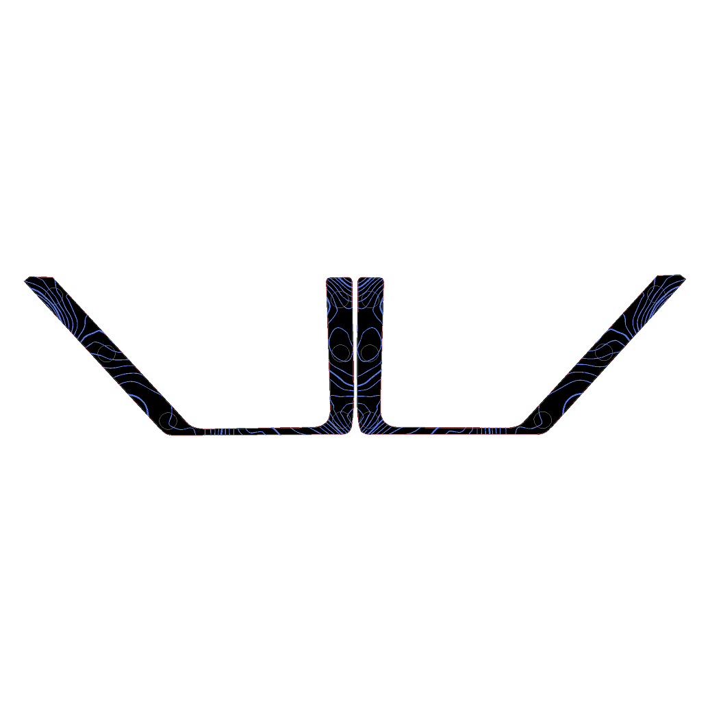 Topo Rear Door Net Trim Overlay Kit (Printed Series) - 2021+ Bronco - Speedlogix