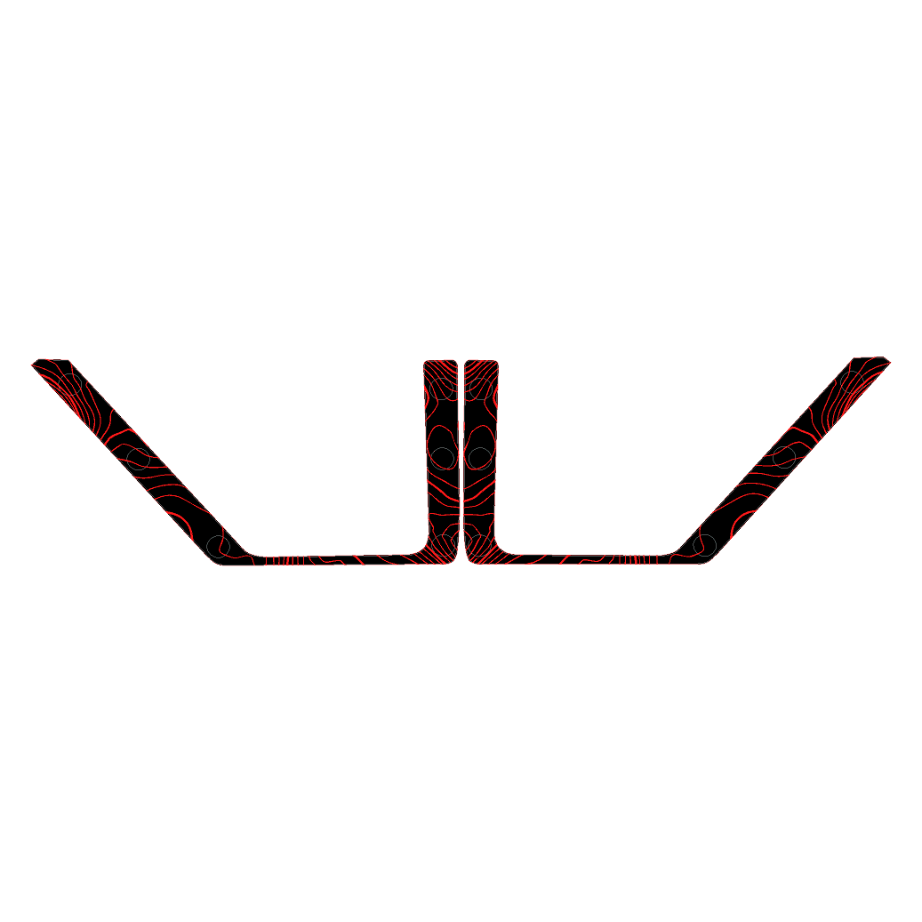 Topo Rear Door Net Trim Overlay Kit (Printed Series) - 2021+ Bronco - Speedlogix