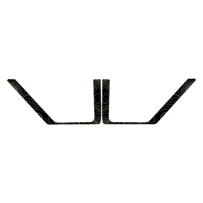 Topo Rear Door Net Trim Overlay Kit (Printed Series) - 2021+ Bronco - Speedlogix