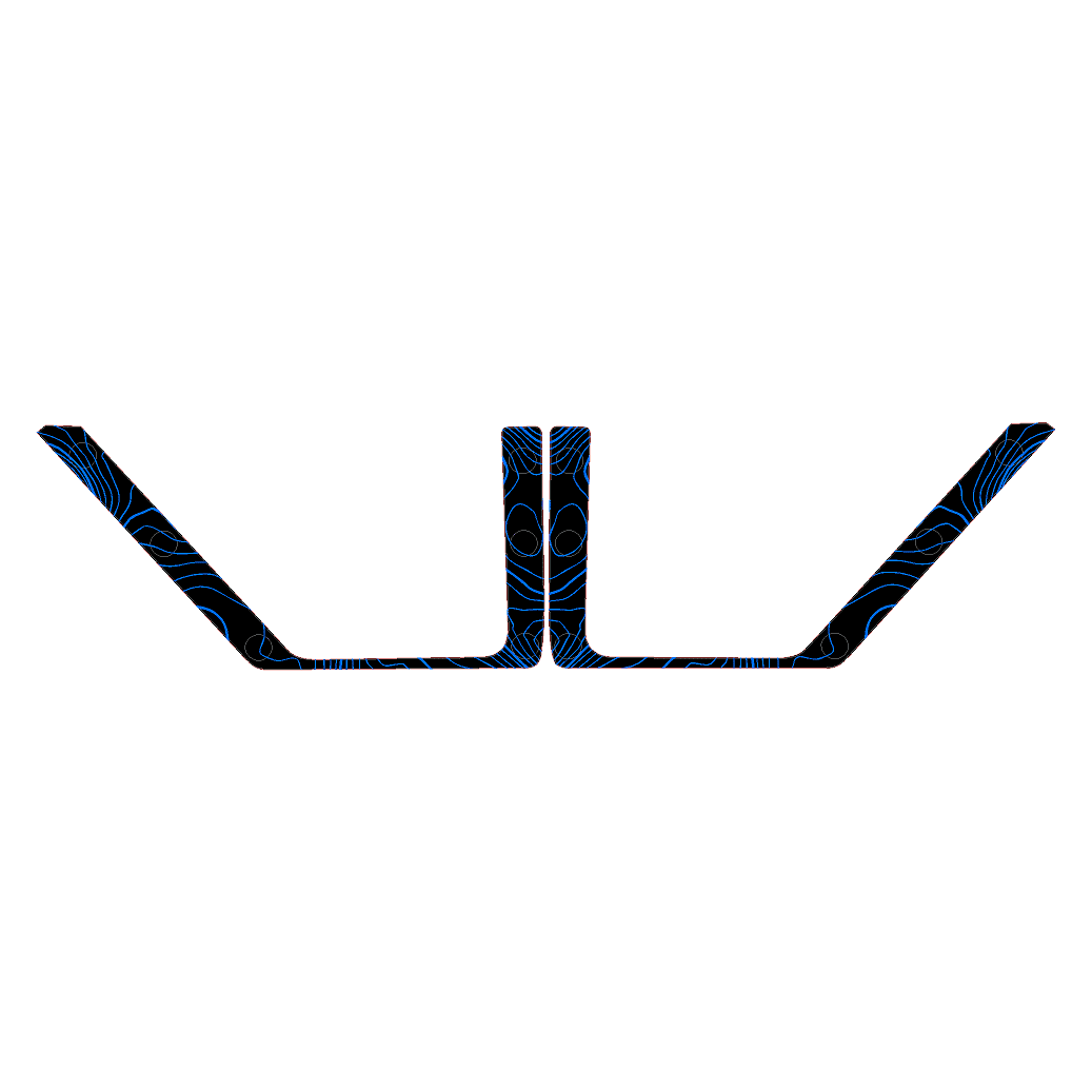 Topo Rear Door Net Trim Overlay Kit (Printed Series) - 2021+ Bronco - Speedlogix