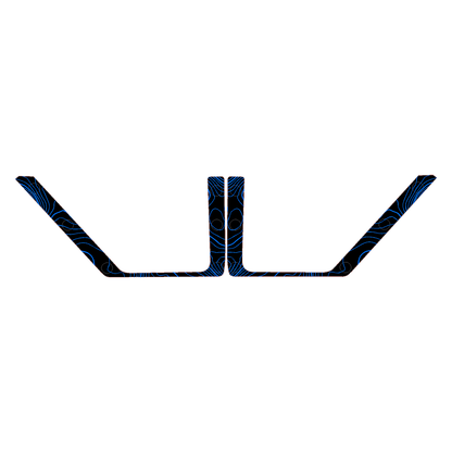 Topo Rear Door Net Trim Overlay Kit (Printed Series) - 2021+ Bronco - Speedlogix