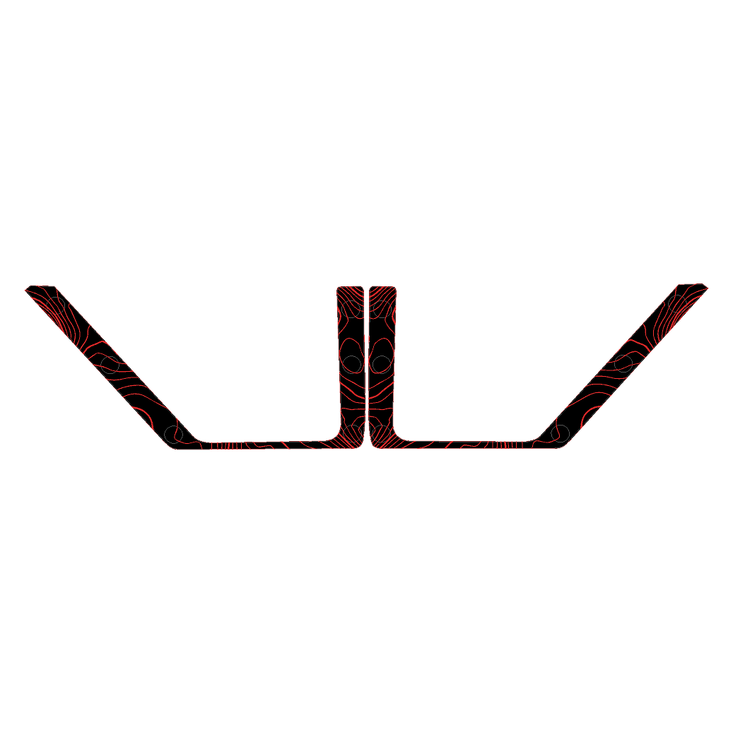 Topo Rear Door Net Trim Overlay Kit (Printed Series) - 2021+ Bronco - Speedlogix