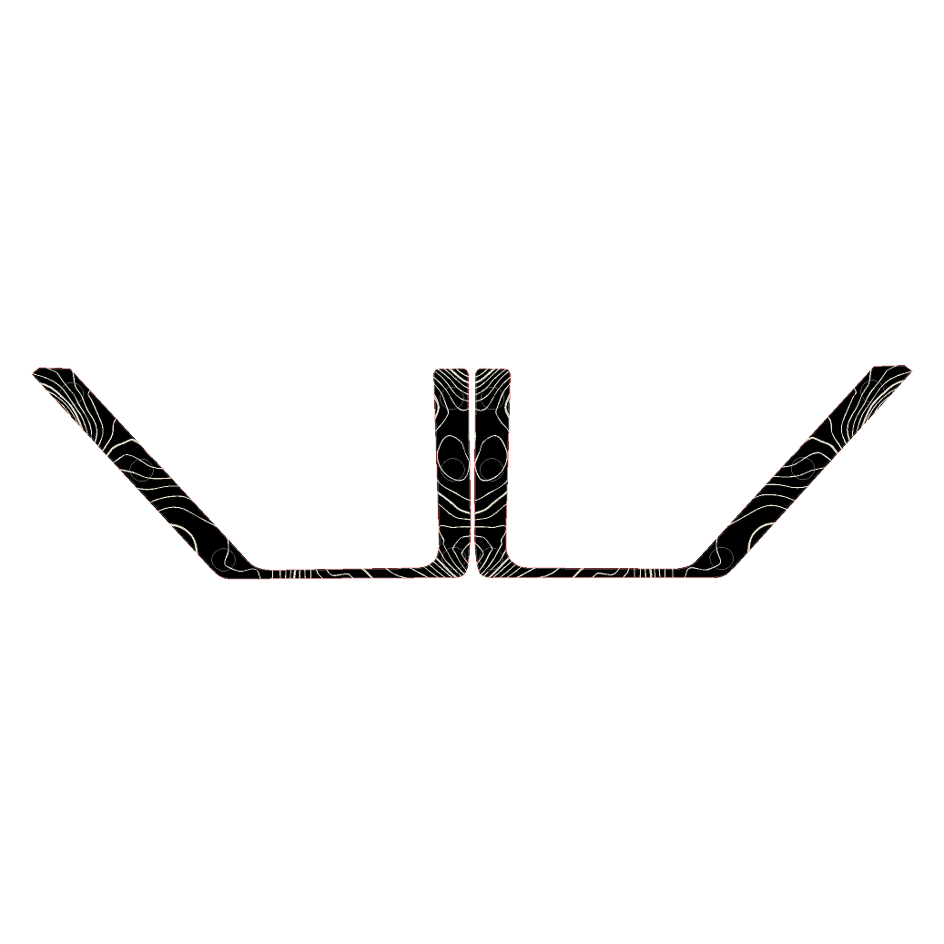 Topo Rear Door Net Trim Overlay Kit (Printed Series) - 2021+ Bronco - Speedlogix