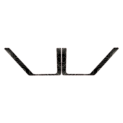 Topo Rear Door Net Trim Overlay Kit (Printed Series) - 2021+ Bronco - Speedlogix