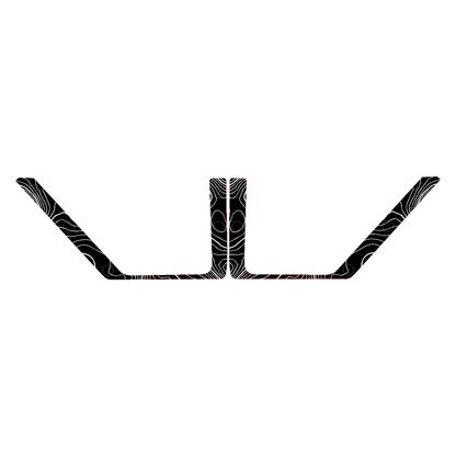 Topo Rear Door Net Trim Overlay Kit (Printed Series) - 2021+ Bronco - Speedlogix