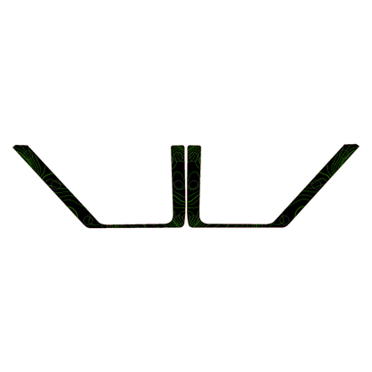 Topo Rear Door Net Trim Overlay Kit (Printed Series) - 2021+ Bronco - Speedlogix