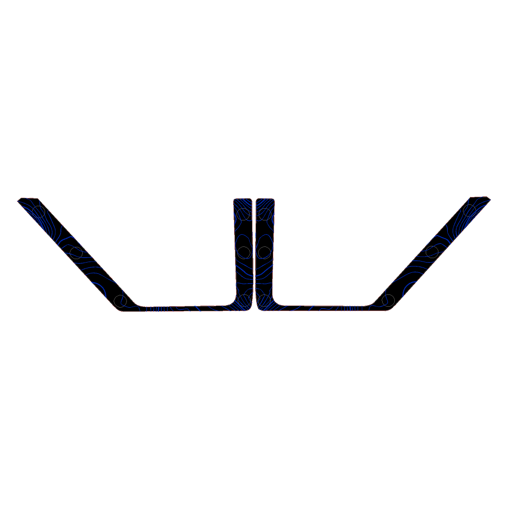 Topo Rear Door Net Trim Overlay Kit (Printed Series) - 2021+ Bronco - Speedlogix