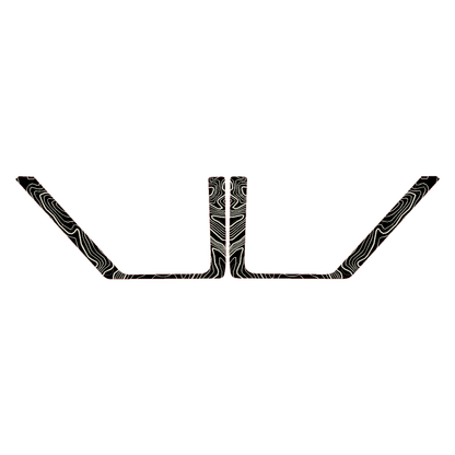 Topo Rear Door Net Trim Overlay Kit (Printed Series) - 2021+ Bronco - Speedlogix