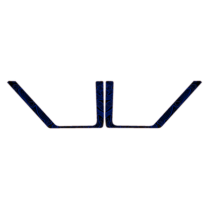 Topo Rear Door Net Trim Overlay Kit (Printed Series) - 2021+ Bronco - Speedlogix