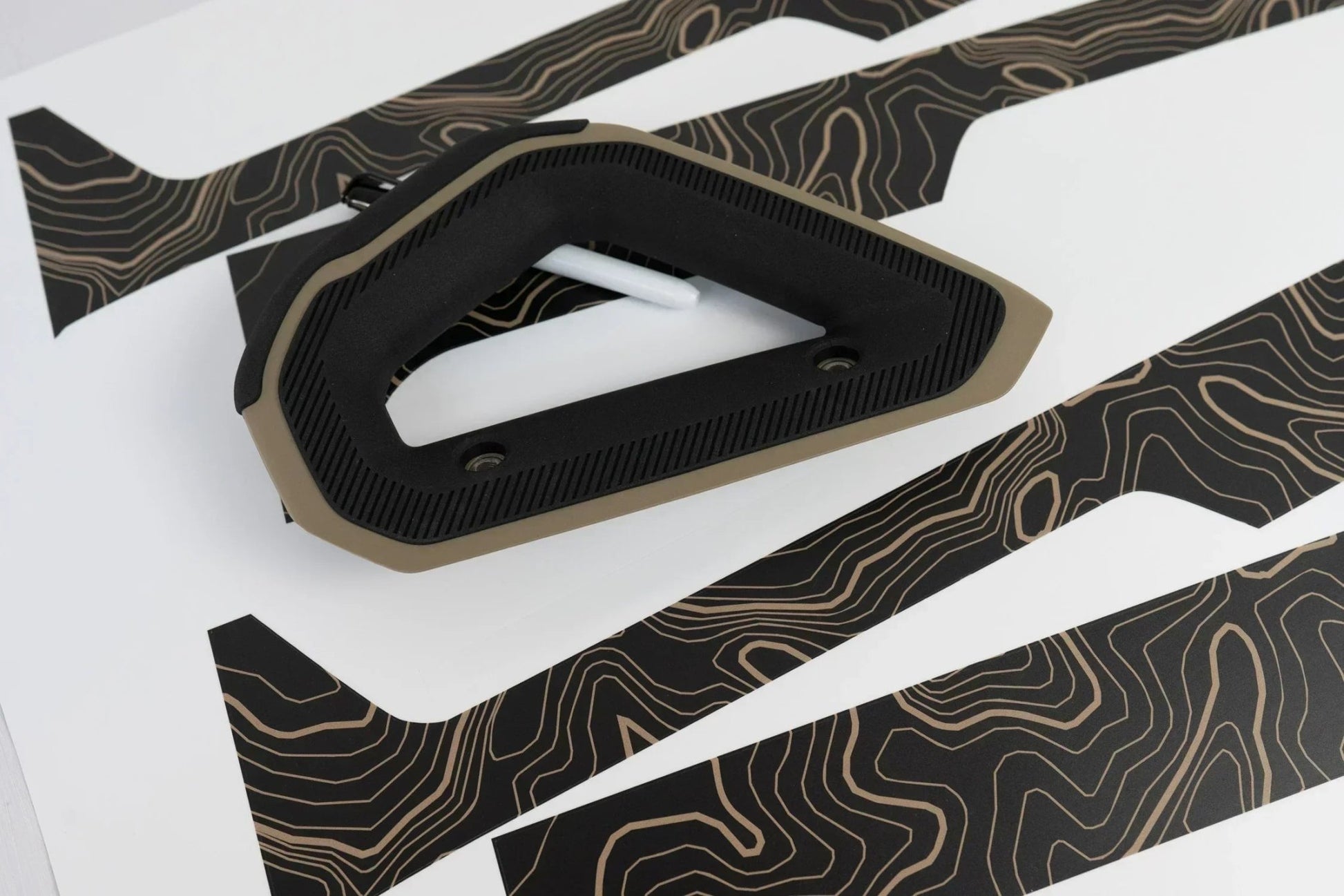 Topo Rear Interior Lower Door Card Insert Overlays (Printed Series) - 2021+ Bronco 4 Door - Speedlogix