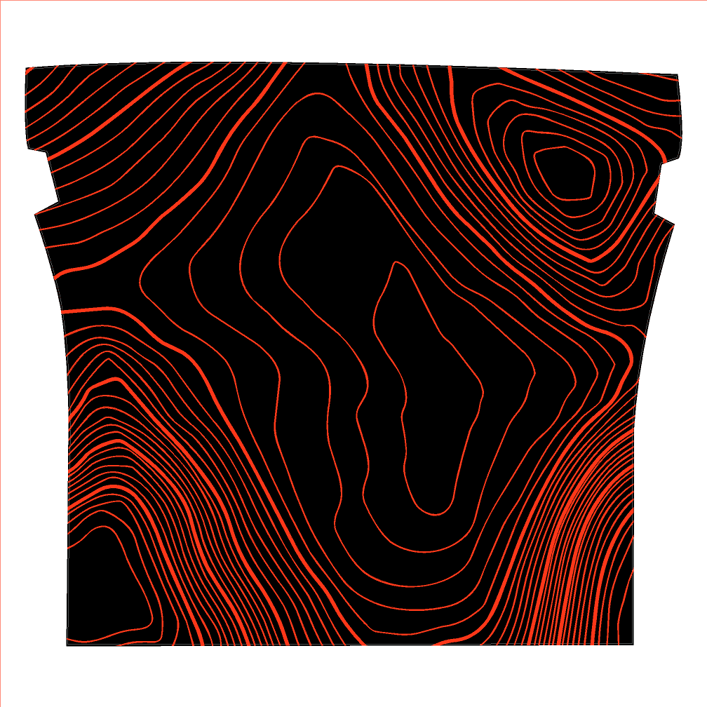 Topo Seatbelt Trim Protector (Printed Series) - 2021+ Bronco 4 Door - Speedlogix