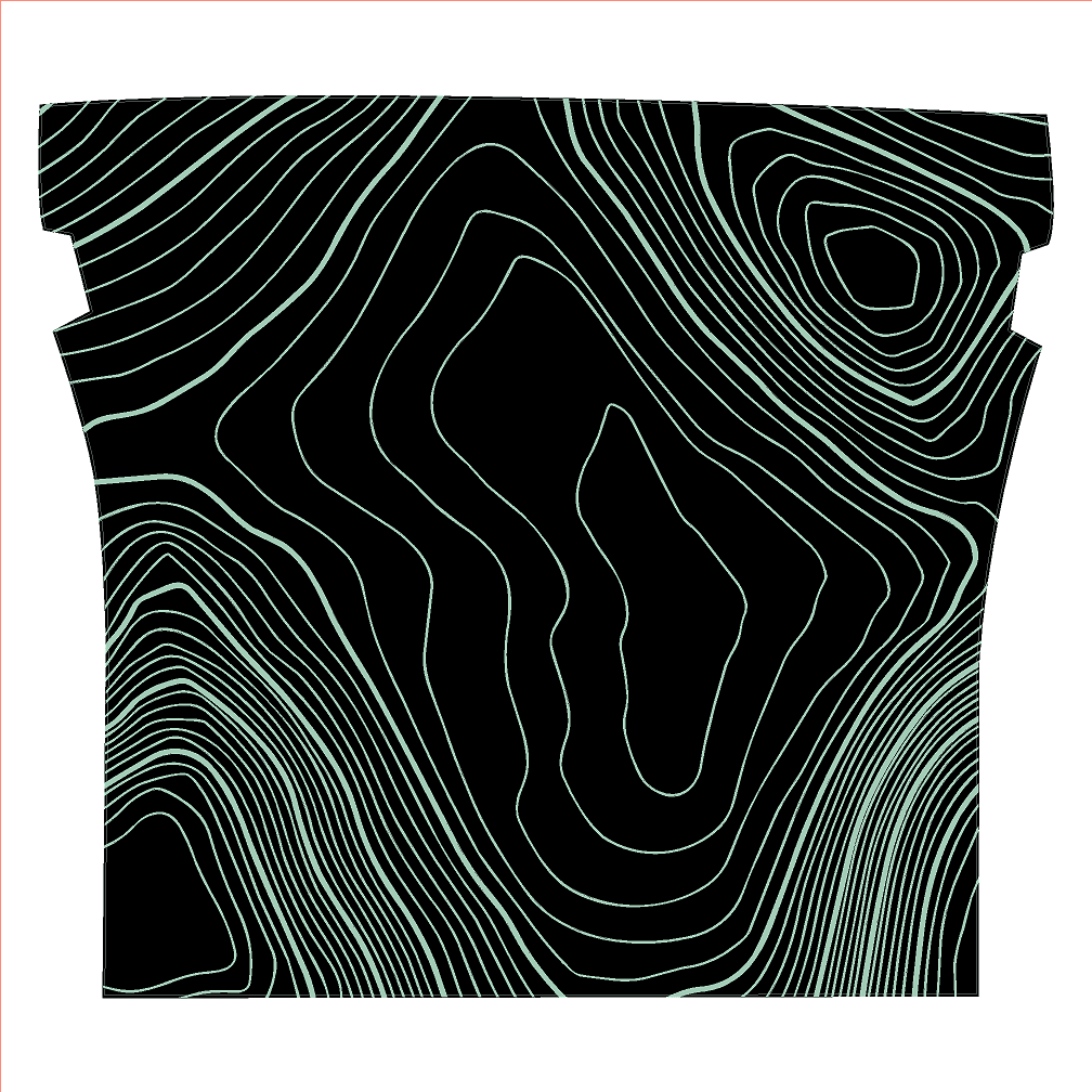 Topo Seatbelt Trim Protector (Printed Series) - 2021+ Bronco 4 Door - Speedlogix