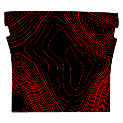 Topo Seatbelt Trim Protector (Printed Series) - 2021+ Bronco 4 Door - Speedlogix