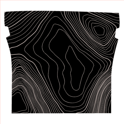 Topo Seatbelt Trim Protector (Printed Series) - 2021+ Bronco 4 Door - Speedlogix