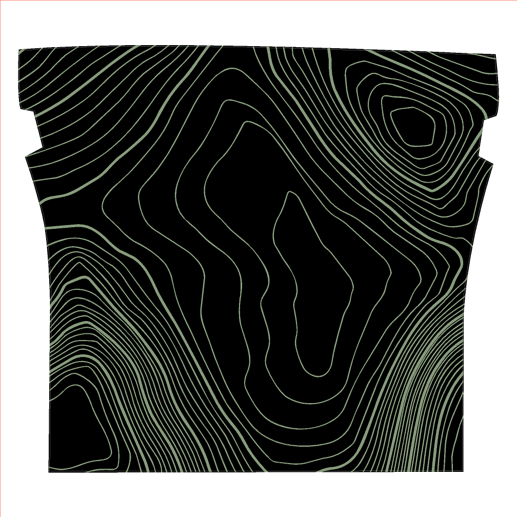 Topo Seatbelt Trim Protector (Printed Series) - 2021+ Bronco 4 Door - Speedlogix