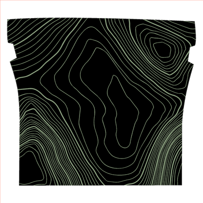 Topo Seatbelt Trim Protector (Printed Series) - 2021+ Bronco 4 Door - Speedlogix