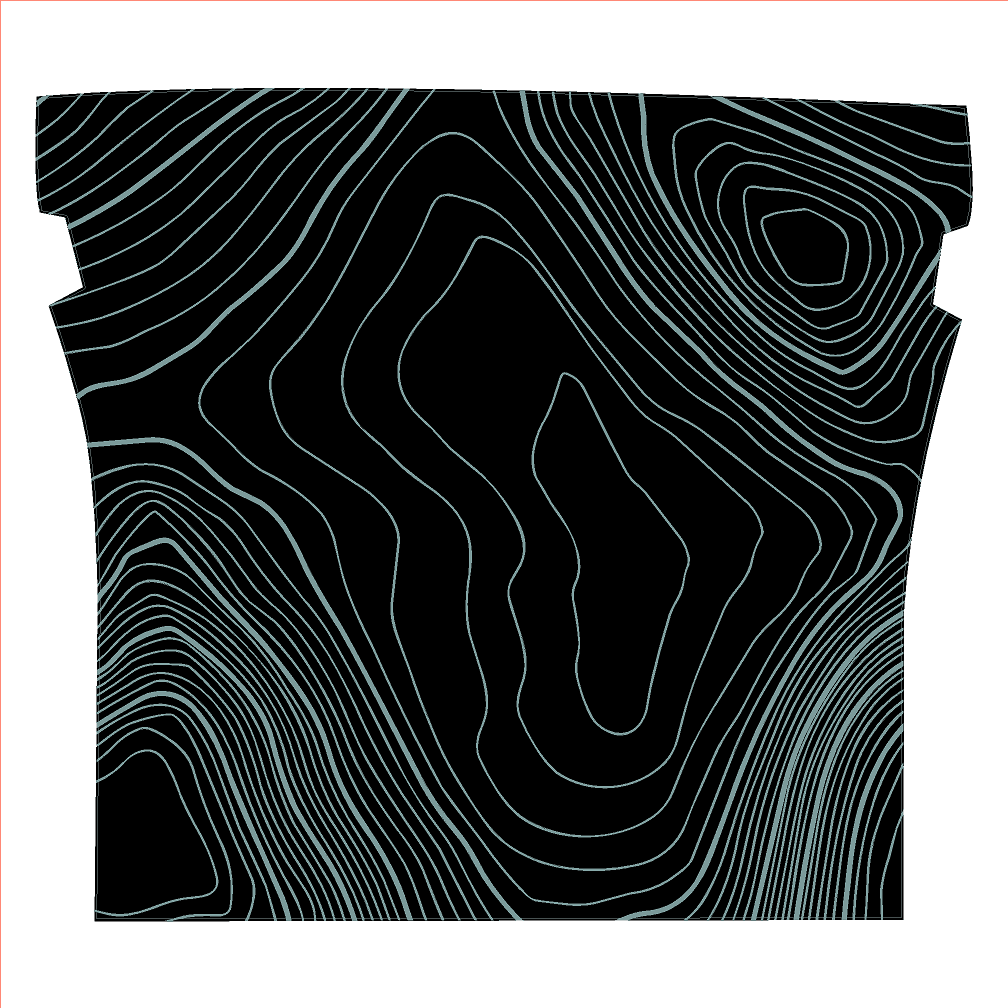 Topo Seatbelt Trim Protector (Printed Series) - 2021+ Bronco 4 Door - Speedlogix