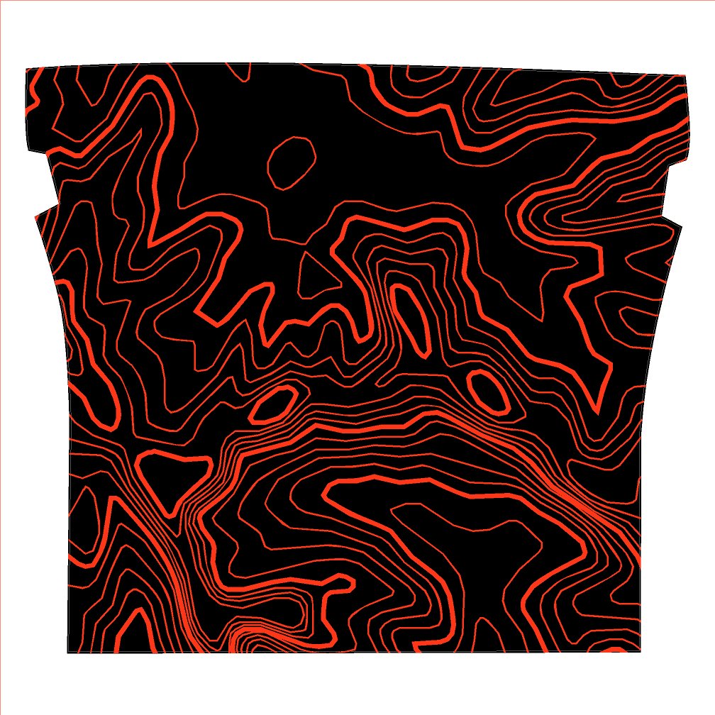 Topo Seatbelt Trim Protector (Printed Series) - 2021+ Bronco 4 Door - Speedlogix