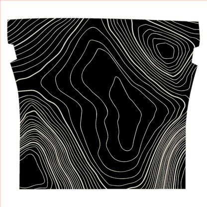 Topo Seatbelt Trim Protector (Printed Series) - 2021+ Bronco 4 Door - Speedlogix