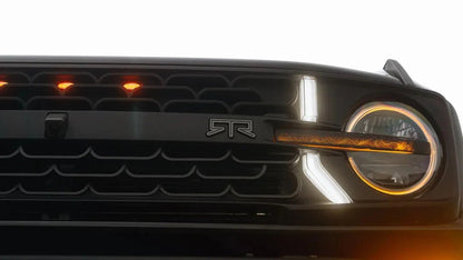 Topo Signature DRL Bar Overlays (Printed Series) - 2021+ Bronco (Signature Headlights) - Speedlogix