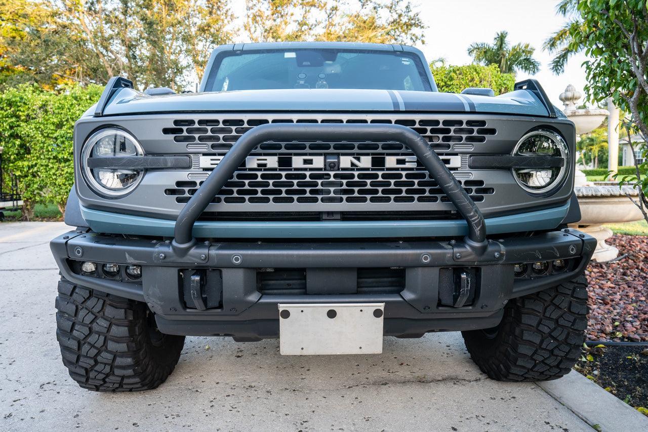 Topo Signature DRL Bar Overlays (Printed Series) - 2021+ Bronco (Signature Headlights) - Speedlogix