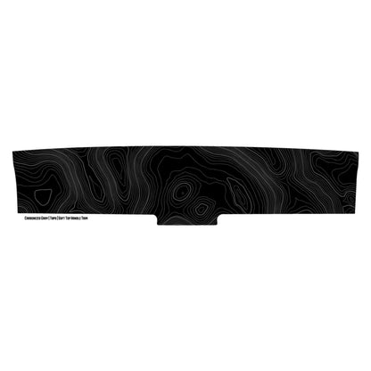 Topo Soft Top Bronco Panel Overlay - 2021+ Bronco Factory Soft Top - Speedlogix