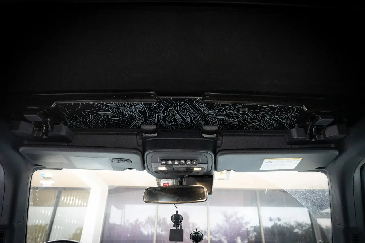 Topo Soft Top Bronco Panel Overlay - 2021+ Bronco Factory Soft Top - Speedlogix