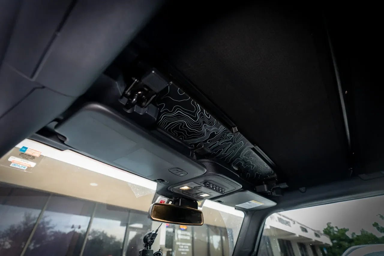 Topo Soft Top Bronco Panel Overlay - 2021+ Bronco Factory Soft Top - Speedlogix