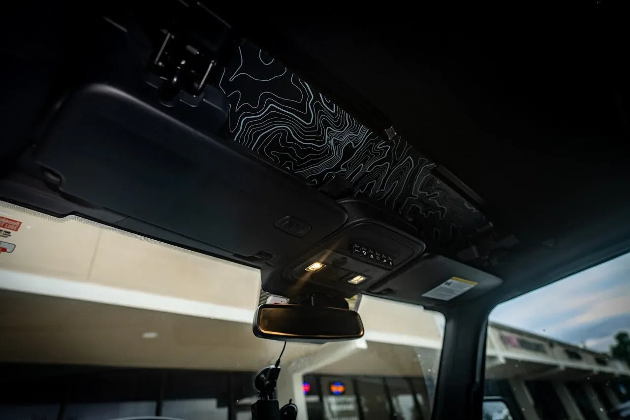 Topo Soft Top Bronco Panel Overlay - 2021+ Bronco Factory Soft Top - Speedlogix