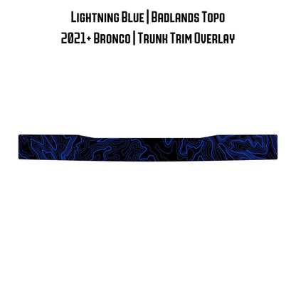 Topo Trunk Trim Overlay / Protector - 2021+ Bronco - Speedlogix