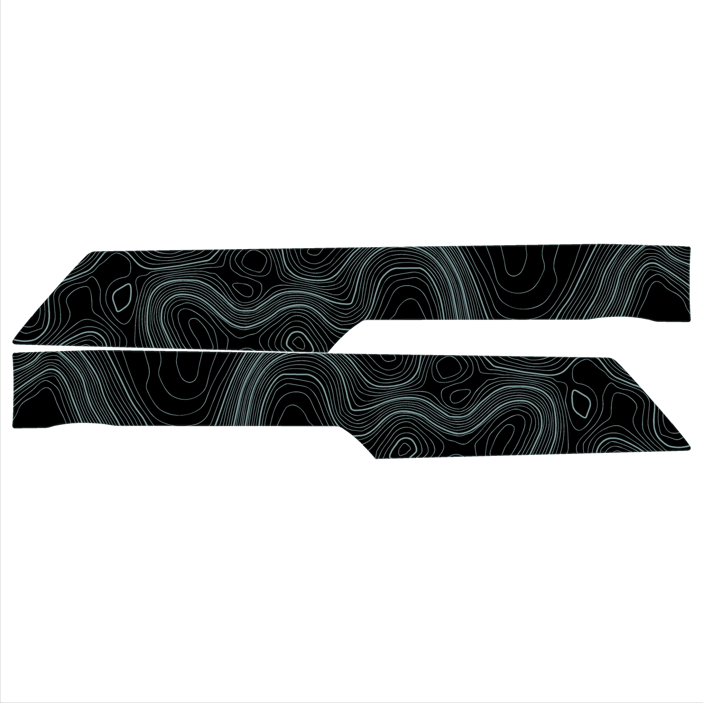 Topo Understeering Panel Overlay (Printed Series) - 2021 - 2022 Bronco (Type A) - Speedlogix