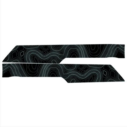 Topo Understeering Panel Overlay (Printed Series) - 2021 - 2022 Bronco (Type A) - Speedlogix