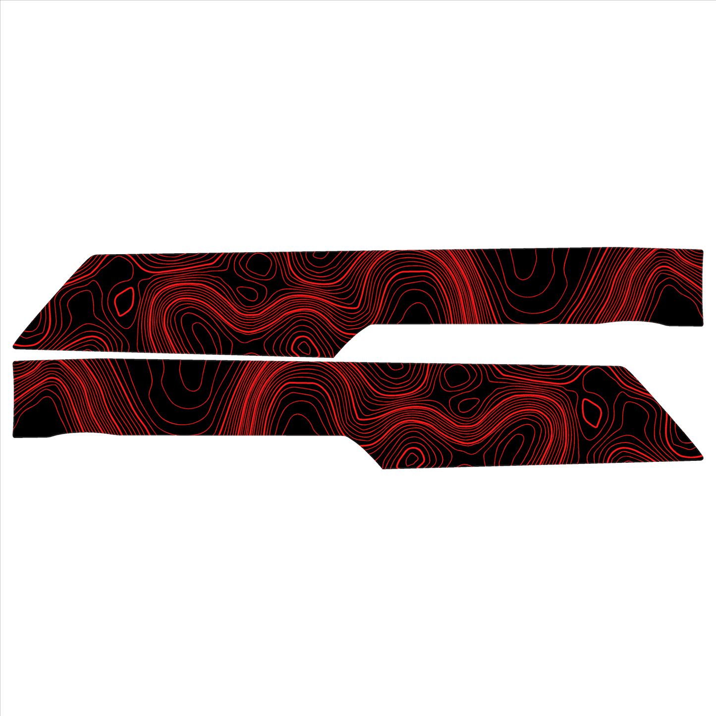 Topo Understeering Panel Overlay (Printed Series) - 2023+ Bronco (Type B) - Speedlogix